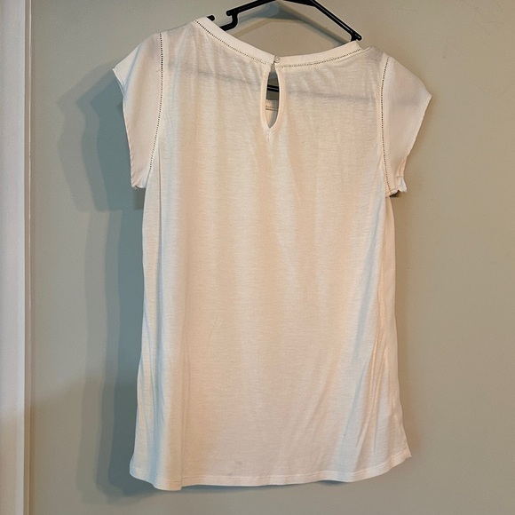 LOFT Ivory Shell Top - Picture 3 of 3